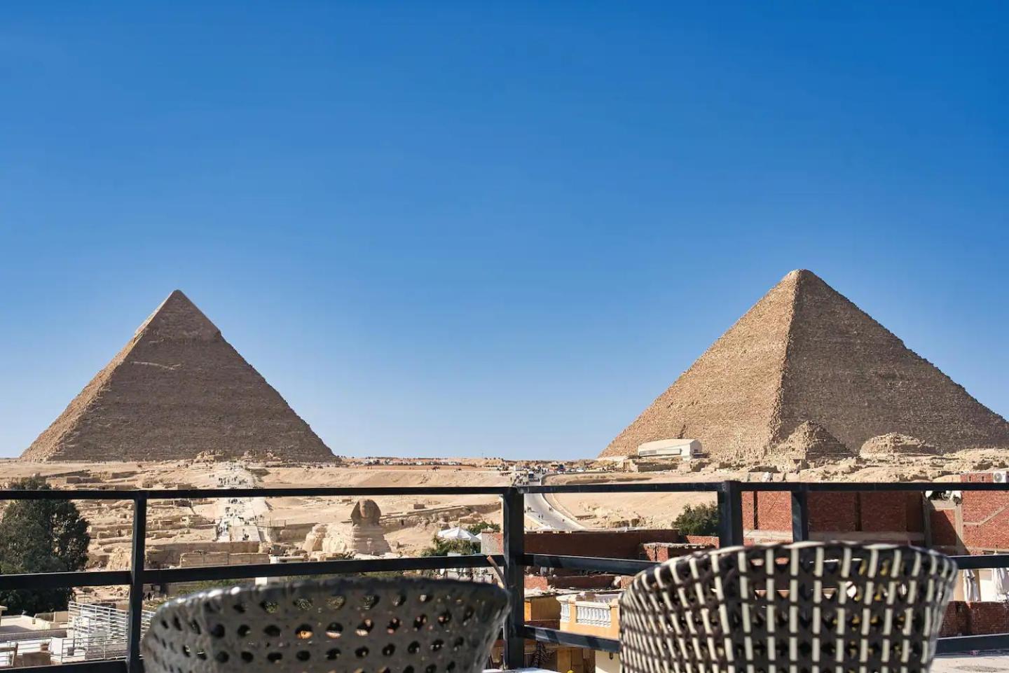 Narmer Pyramids View Kafret el-Gabal Eksteriør bilde