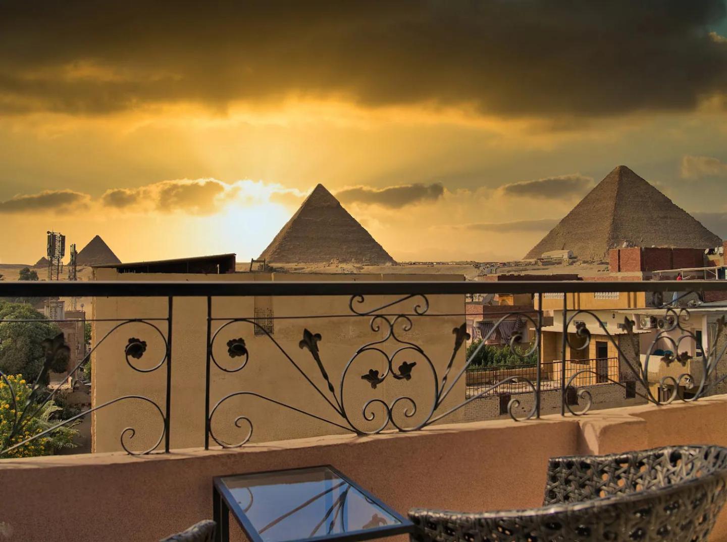 Narmer Pyramids View Kafret el-Gabal Eksteriør bilde